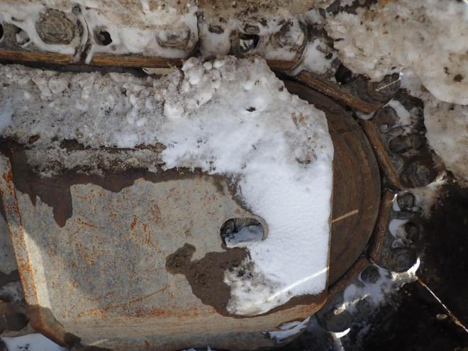 バックホーHB215LC-2　苫小牧ヤード