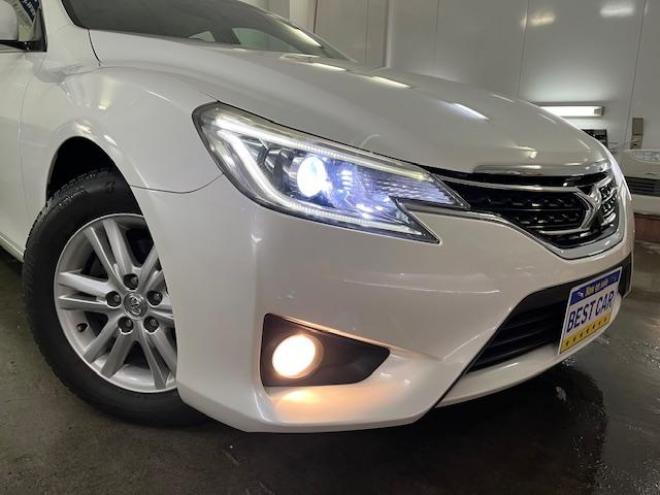 マークX２５０Ｇ　Ｆｏｕｒ　本州仕入　禁煙車　純正１６インチＡＷ　スタッドレスタイヤ付　イクリプスナビ　地デジ　バックカメラ　純正ＨＩＤヘッドライト　エコ＆スノー＆スポーツモード　横滑り防止装置　ＰＵＳＨスタート　スマートキー 4WD 2500 4Dr