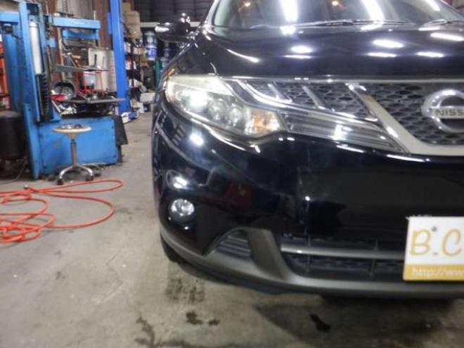 ムラーノ2.5 250XV FOUR 4WD　本州仕入・後期型・メーカーナビ・TV・Bカメラ・サイドカメラ・B/T・革シート・インテリキー・プッシュスタート・ETC・前席パワーシート・クルコン・HID・シートヒーター・フォグランプ・BOSEサウンド 2500