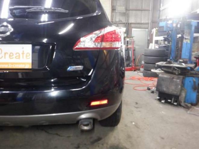 ムラーノ2.5 250XV FOUR 4WD　本州仕入・後期型・メーカーナビ・TV・Bカメラ・サイドカメラ・B/T・革シート・インテリキー・プッシュスタート・ETC・前席パワーシート・クルコン・HID・シートヒーター・フォグランプ・BOSEサウンド 2500