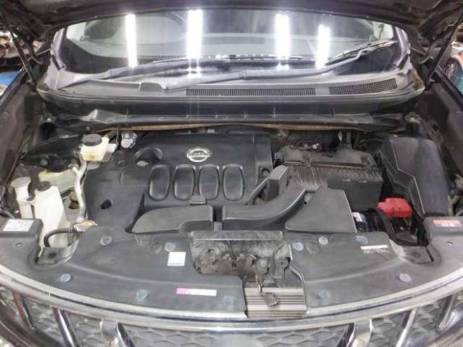 ムラーノ2.5 250XV FOUR 4WD　本州仕入・後期型・メーカーナビ・TV・Bカメラ・サイドカメラ・B/T・革シート・インテリキー・プッシュスタート・ETC・前席パワーシート・クルコン・HID・シートヒーター・フォグランプ・BOSEサウンド 2500