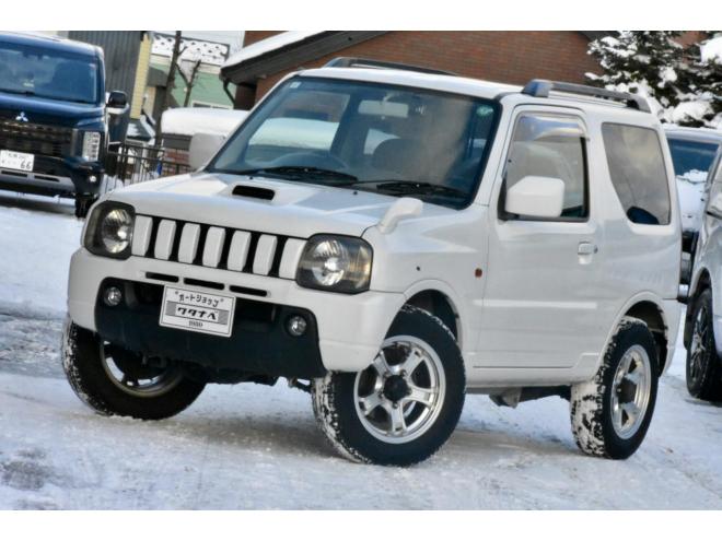 ジムニーXC　４ＷＤ　ターボ　本州仕入　夏／冬タイヤ　社外ナビ／フルセグＴＶ