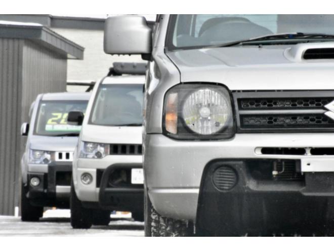 ジムニーXG　４ＷＤ　本州仕入　５ＭＴ　ブリジストンスタッドレス　社外ナビ　ＥＴＣ
