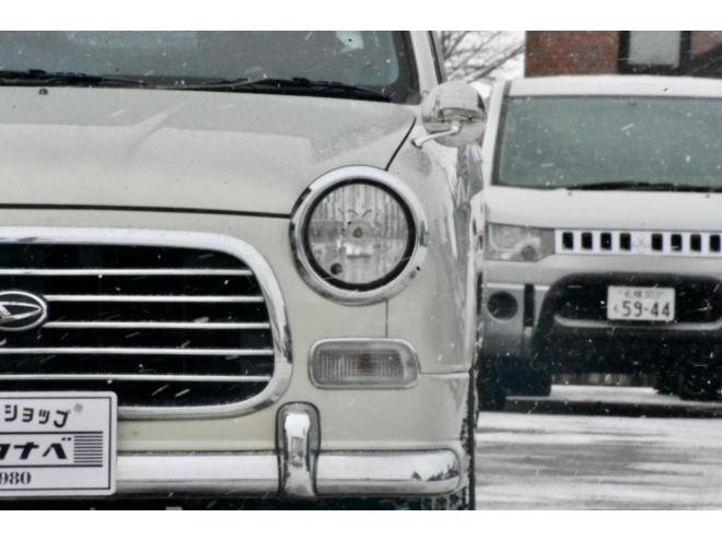 ミラジーノ４ＷＤ　本州仕入　５ＭＴ　後期・最終型　チョコブラウンシートカバー　フェンダーミラー