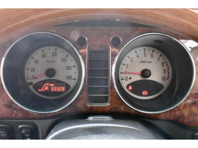 ミラジーノ４ＷＤ　本州仕入　５ＭＴ　後期・最終型　チョコブラウンシートカバー　フェンダーミラー