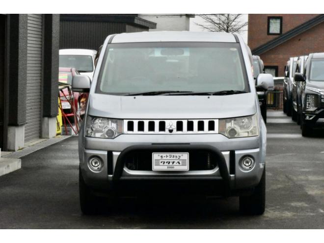 デリカD:5　4WD　Gナビ　本州仕入　ロックフォードサウンド　新品フロントガード　夏冬タイヤ付き