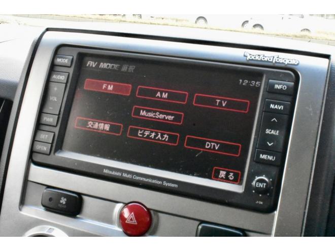 デリカD:5　4WD　Gナビ　本州仕入　ロックフォードサウンド　新品フロントガード　夏冬タイヤ付き