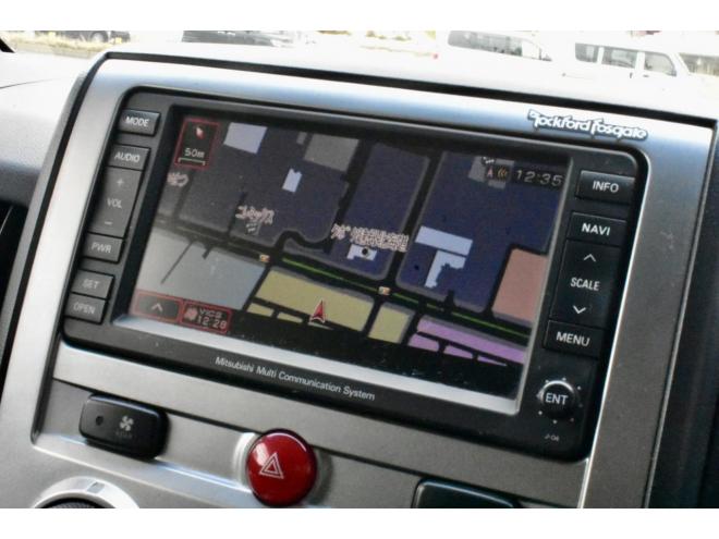 デリカD:5　4WD　Gナビ　本州仕入　ロックフォードサウンド　新品フロントガード　夏冬タイヤ付き