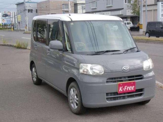 タントL 4WD　ETC　グレー×ホワイト純正カラー　夏冬タイヤ付き 660