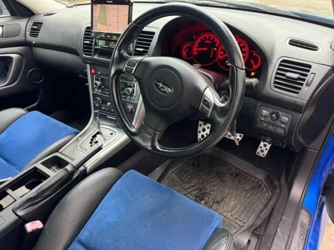 レガシィB4 2.0 GT WRリミテッド2005 4WD　Bluetooth　ハーフレザー　Tベルト交換済み 2000