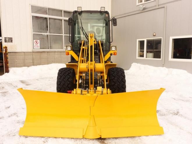 ホイールローダコマツ WA40-6　バケット容量0.5m3　マルチプラウ