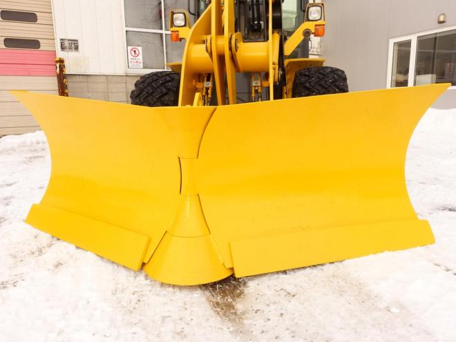 ホイールローダコマツ WA40-6　バケット容量0.5m3　マルチプラウ