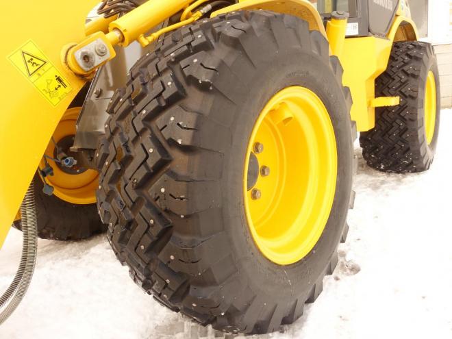 ホイールローダコマツ WA40-6　バケット容量0.5m3　マルチプラウ