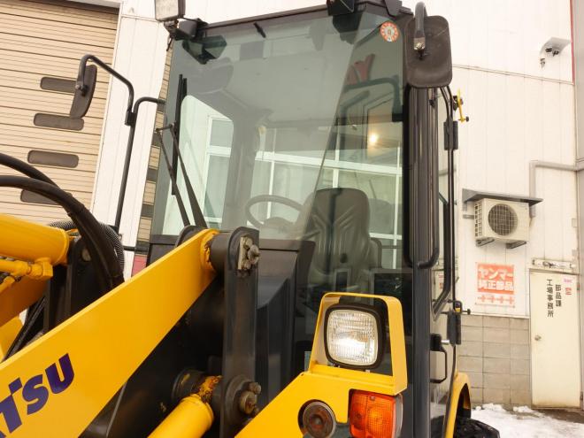 ホイールローダコマツ WA40-6　バケット容量0.5m3　マルチプラウ