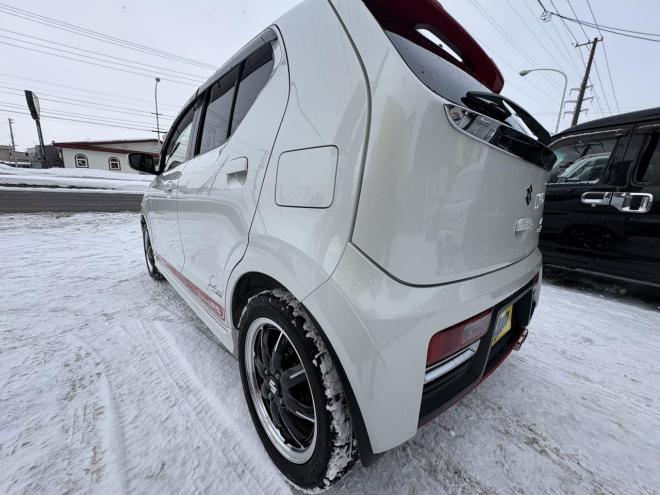 アルトALTO TURBO RS 4WD本州仕入　寒冷地仕様　ブレーキアシスト　TURBO 5AG 純正ワンセグナビ　シートヒーター　HIDヘッド　PUSHスタート　スマートキースペアー有　１５インチアルミ　エンジンオイル交換　スタットレス付　スポーツマフラー付　ETC 4WD 660 ５Dr