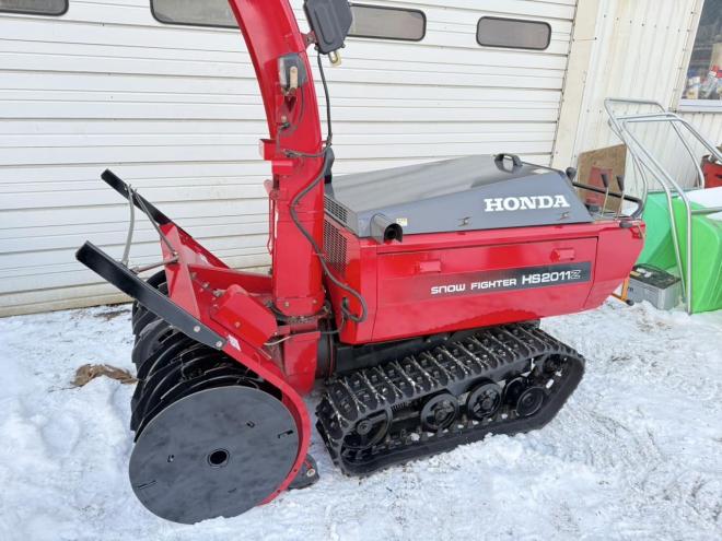 除雪機飛距離抜群！ホンダ HS2011Z スノーファイター 20馬力 状態極上