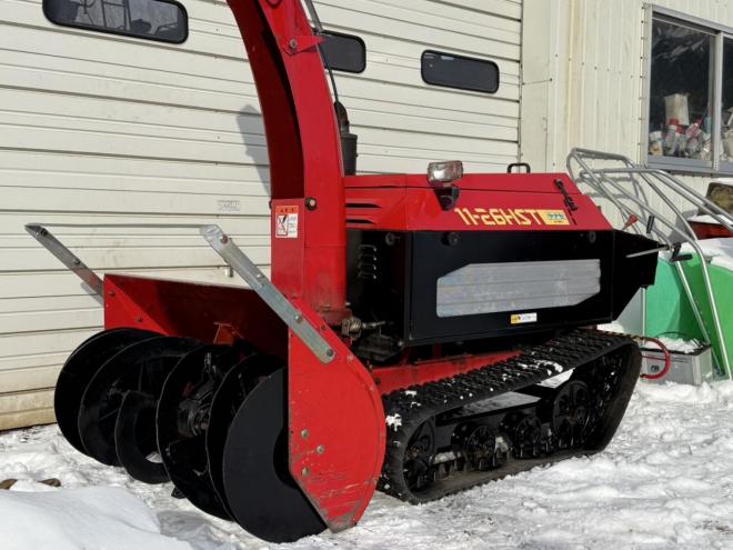 除雪機ヤナセ 11-26HST 26馬力大型ディーゼル 僅か857アワー