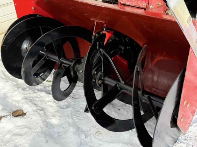 除雪機ヤナセ 11-26HST 26馬力大型ディーゼル 僅か857アワー