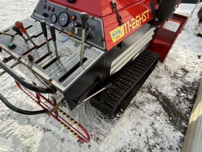 除雪機ヤナセ 11-26HST 26馬力大型ディーゼル 僅か857アワー