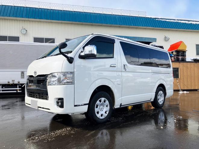 ハイエース中古　スーパーGLダークプライムⅡ　ロングボディ　ディーゼルターボ4WD