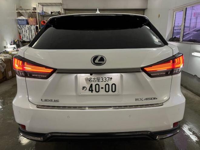 レクサスＲＸ４５０ｈ　Ｆスポーツ　本州仕入　寒冷地仕様　禁煙車　電動サンルーフ　純正２０インチＡＷ　社外１８ＡＷ＋スタッドレスタイヤ付　純正レザーシート　純正ナビ　地デジ　Ｂｌｕｅｔｏｏｔｈ　シートヒーター＆クーラー　前後ドラレコ 4WD 3500 5Dr