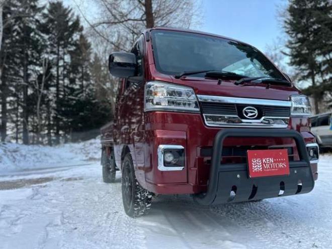 ハイゼットトラック ジャンボ エクストラ 3方開 4WD　荷台ボックス　地デジ　バックカメラ　パワステ　パワーウィンドウ　キーレスエントリー　アイドリングストップ　ABS　横滑り防止装置　盗難防止装置 660