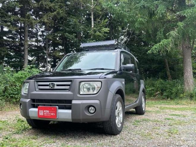 エレメント2.4 4WD　ETC/社外ナビ/後席モニター/ルーフラック 2400