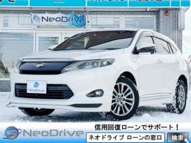 ハリアーハイブリッド　2.5ハイブリッドE-Fourプレミアム 4WD ローンが不安な方＜優遇ローン＞  本州仕入　フルエアロ　SDナビTV　バックカメラ　4WD 