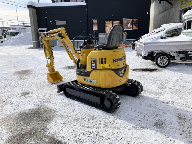 バックホーコマツ　中古　PC10MR-2　ブレーカー付　建機