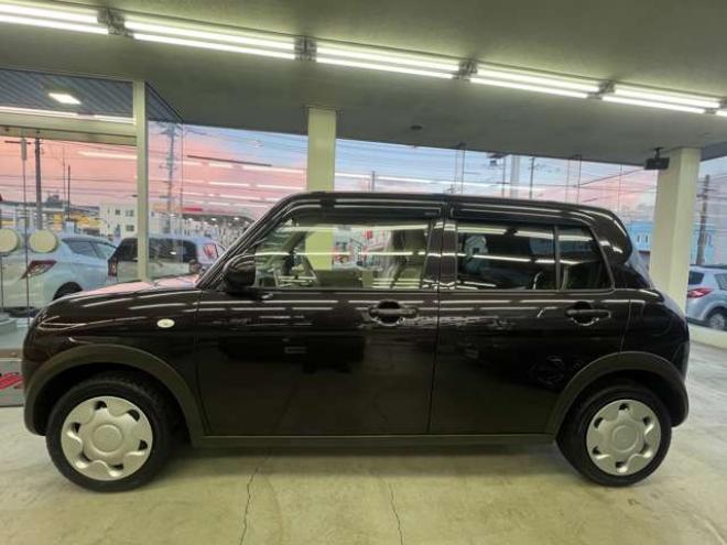 ラパンL 4WD　プッシュスタート　スマートキー　ナビ　バックカメラ　衝突軽減　横滑り防止　アイドリングストップ　前席シートヒーター　ETC 660