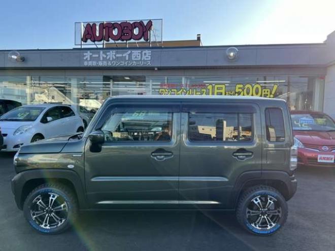 ハスラーハイブリッド G 4WD　新品オープンカントリーR/T スマートキー　プッシュスタート　メモリーナビ　Bluetooth TV アイドリングストップ　前席シートヒーター　ダウンヒルアシスト 660