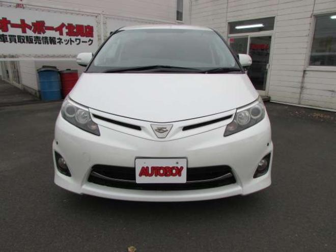 エスティマ2.4 アエラス 4WD　両側パワースライドドア/コーナーセンサー/キセノンヘッドライト/LEDフォグ/クルーズコントロール/ETC/ 2400