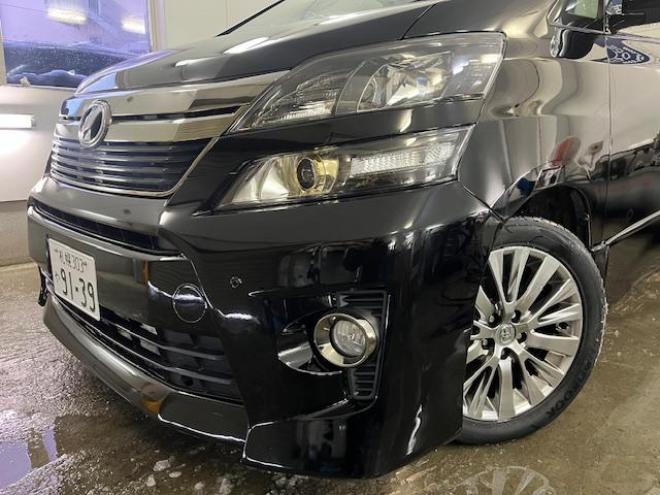 ヴェルファイア２．４Ｚ　ゴールデンアイズ　後期型　寒冷地仕様　禁煙車　両側パワースライドドア　パワーバックドア　純正ハーフレザーシート　純正１８インチＡＷ　社外１６ＡＷ＋スタッドレスタイヤ付　フロントガラス熱線　クルーズコントロール　ＥＴＣ 4WD 2400 5Dr