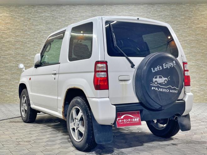 パジェロミニVR 4WD 5年保証 ナビ 夏冬タイヤ ETC 寒冷地仕様 禁煙 車検整備2年付