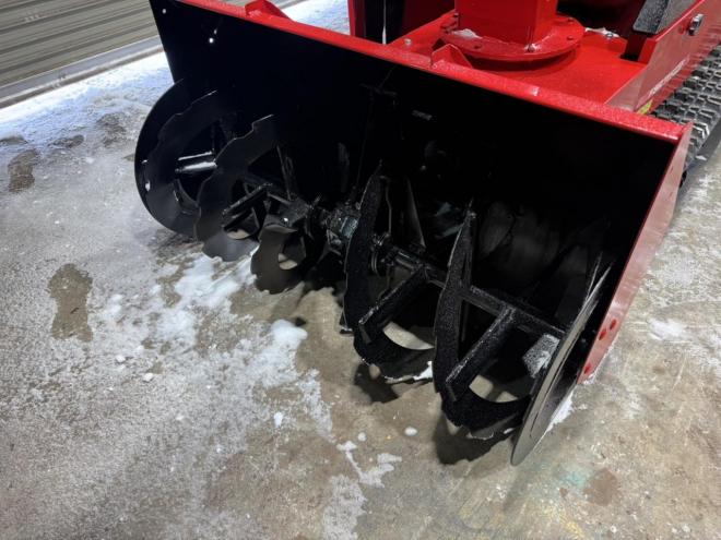 除雪機全塗装済！フジイ FSR1114DF 14馬力 中型ディーゼル 各種整備済