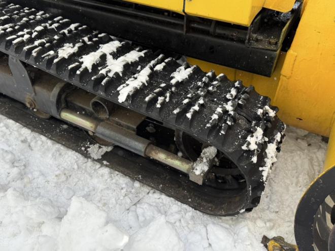 除雪機コバシ ST16-2 16馬力中型ディーゼル エンジン始動良好