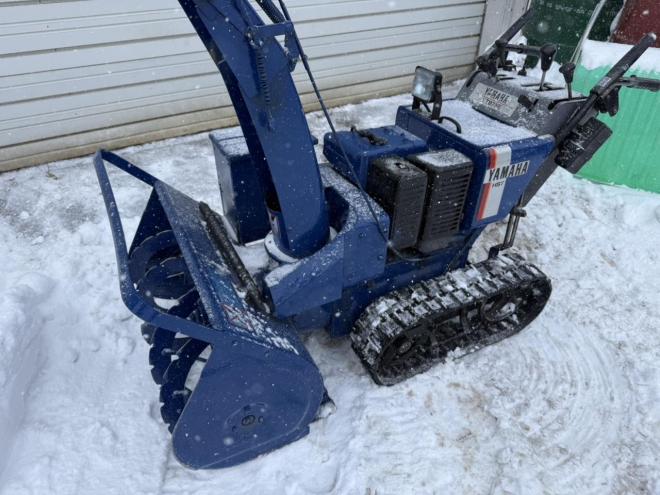 除雪機ヤマハ YT875E 8馬力 家庭用ガソリン除雪機
