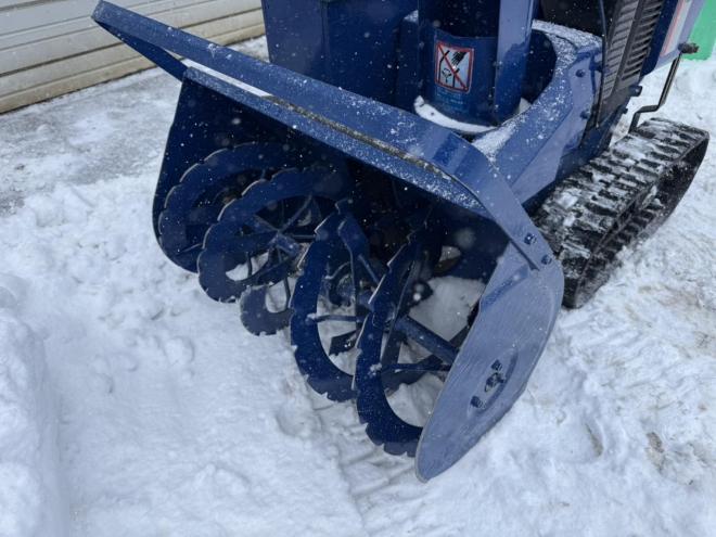 除雪機ヤマハ YT875E 8馬力 家庭用ガソリン除雪機