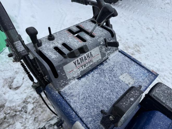 除雪機ヤマハ YT875E 8馬力 家庭用ガソリン除雪機