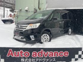 セレナ　2.0 ハイウェイスター Jパッケージ 4WD　ナビ　TV　両面パワースライド　TRC　HID　エンスタ　リアカメラ 2000