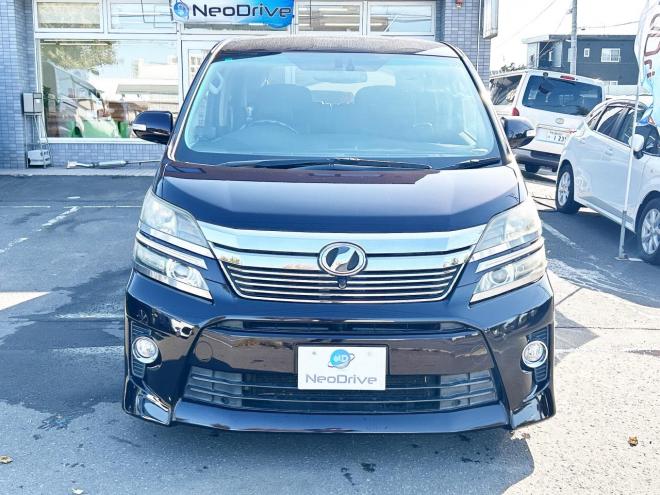 ヴェルファイア2.4Z Gエディション 4WD　ローンが不安な方＜優遇ローン＞　本州仕入　純正ワイドナビ　19AW　TEIN車高調　TRDマフラー 4WD 2400 5Dr