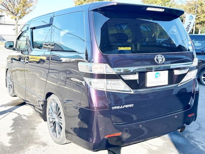 ヴェルファイア2.4Z Gエディション 4WD　ローンが不安な方＜優遇ローン＞　本州仕入　純正ワイドナビ　19AW　TEIN車高調　TRDマフラー 4WD 2400 5Dr