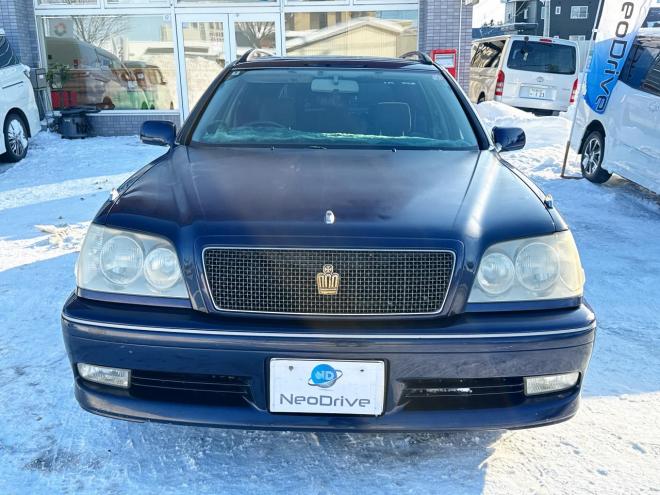 クラウンエステートエステート2.5アスリートFour 4WD 　ローンが不安な方＜優遇ローン＞ ユーザー買取車　社外HDDナビ　HID　ETC　ルーフレール　キーレス 4WD 2500 5Dr