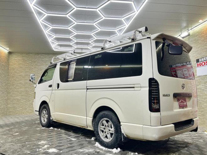 ハイエースバン2.5ディーゼルT DXロング 4WD 5年保証 キャンピング ナビTV ETC 寒冷地仕様 禁煙 修復歴無