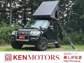 パジェロ　3.2 ロング エクシード ディーゼルターボ 4WD　ワンオーナー　PS　PW　社外ナビ　社外アルミ　ABS　キーレス　バックカメラ　リフトアップ　シートヒーター　ルーテント 3200