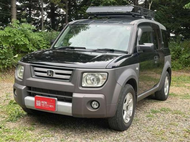 エレメント2.4 4WD　ETC/社外ナビ/後席モニター/ルーフラック 2400