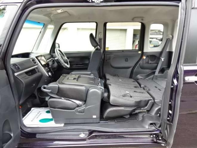 タントカスタム X トップエディション SAII 4WD　本州車　保証1年/走行距離無制限　4WD　パワースライドドア　純正8型ナビ　地デジ　Bluetooth接続　バックカメラ　スマートアシスト　衝突軽減　レーンキープアシスト　LEDヘッドライト　ETC　ハーフレザーシート 660