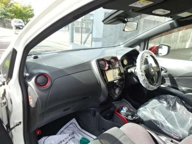 ノート1.2 e-POWER NISMO　本州車　ハイブリットシステム保証2年付　ワンオーナー　社外ナビ　Bluetooth接続　 エマージェンシーブレーキサポート　車線逸脱警報　NISMO純正アルミ　純正LEDヘッドライト　インテリキー　プッシュスタート　ETC 2WD 1200