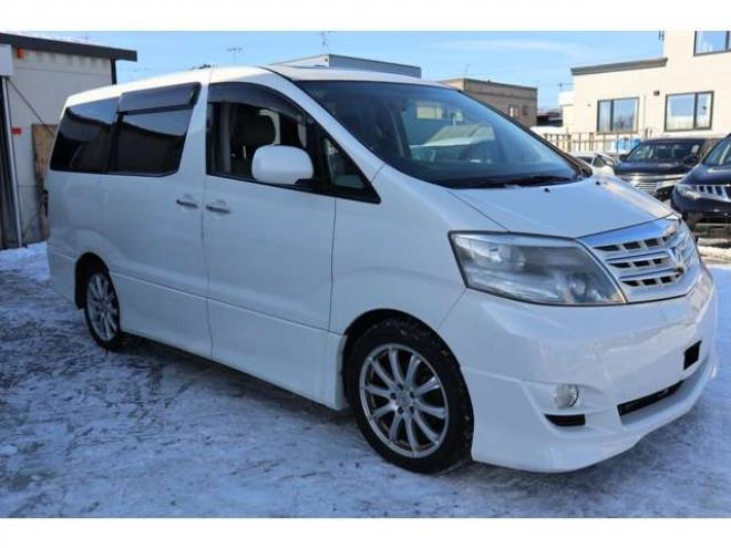 アルファード2.4 V AS プラチナセレクション 4WD　キーレス・ナビ・バックカメラ・両側パワースライドドア・サンルーフ 2400