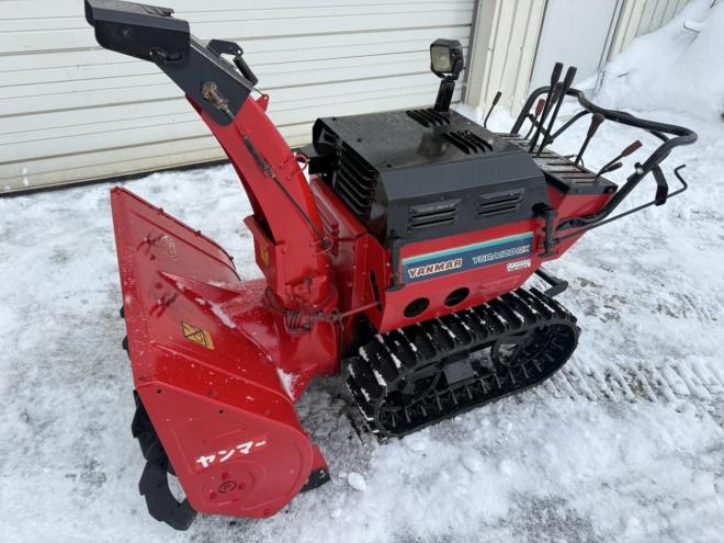 除雪機ヤンマー YSRA100DX ディーゼル10馬力 家庭用ハイパワー